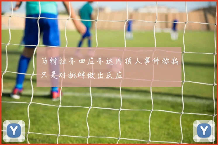 马特拉齐回应齐达内顶人事件称我只是对挑衅做出反应